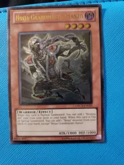 Yugioh Ninja Grandmaster Hanzo ORCS-EN029 Ultimate LP - Image 2