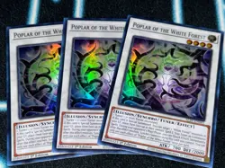 Poplar of the White Forest x3 - ALIN - Super Rare (SR) - Yugioh - Image 1