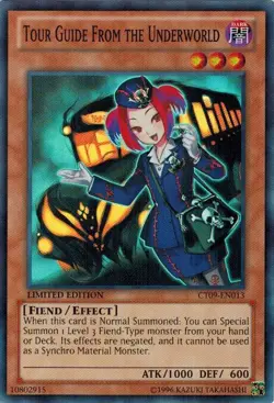 Yugioh! MP Tour Guide From the Underworld - CT09-EN013 - Super Rare - Limited Ed - Image 1