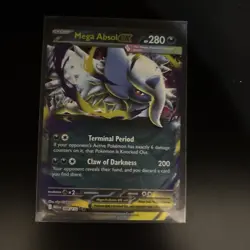 Mega Absol ex - 086/132 Pokemon TCG Mega Evolutions Double Rare Pokemon Card - Image 1