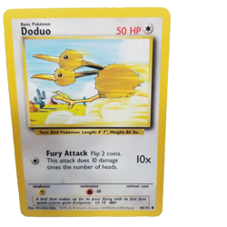 DODUO - Base Set - 48/102 - Common - Pokemon Card - Unlimited Edition - . - Image 2
