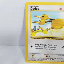 DODUO - Base Set - 48/102 - Common - Pokemon Card - Unlimited Edition - . - Image 4