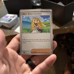 Lillie's Determination Trainer 119/132 Mega Evolution Pokemon Card - Image 1