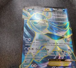 Glaceon EX 116/124 2016 XY Fates Collide Full Art Ultra Rare Pokemon Card HP - Image 2