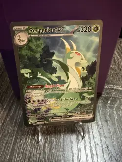 Pokemon TCG Serperior EX Sir 164/086 Black Bolt English Card Near Mint Condition - Image 1