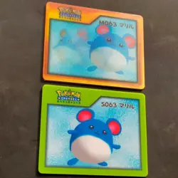 Marill M&S063 Nice Card / POKEMON CHANNEL Pokemon Channel Lenticular NICE CARD N - Image 2