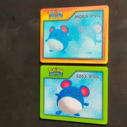 Marill M&S063 Nice Card / POKEMON CHANNEL Pokemon Channel Lenticular NICE CARD N - Image 3