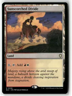 Sunscorched Divide MTG Commander Bloomburrow NM - Image 1
