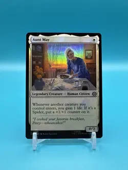 Aunt May - Marvel’s Spider-Man (SPM) - MTG - FOIL - Image 1