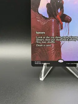 MTG Marvel’s Spider-Man Ponder (Borderless) - Marvel Eternal-Legal (MAR) - FOIL - Image 5