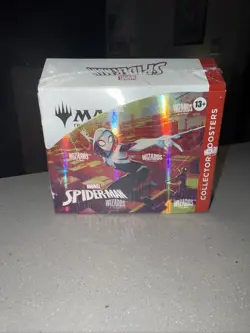 Magic The Gathering Spider-Man Collector Booster Box MTG Sealed 12 Packs - Image 1