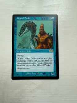 MTG Gilded Drake Urza's Saga Magic The Gathering - Image 1