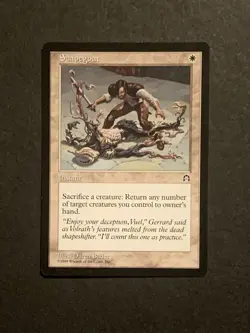 Magic: The Gathering MTG Scapegoat Stronghold 1998 - Image 1