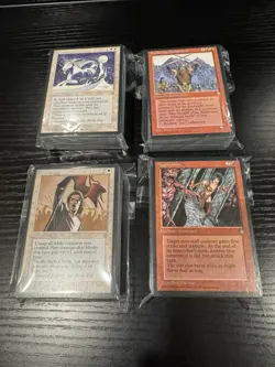 MTG Ice Age Complete Common/Uncommon Set + Basic Lands 235 cards - Image 1