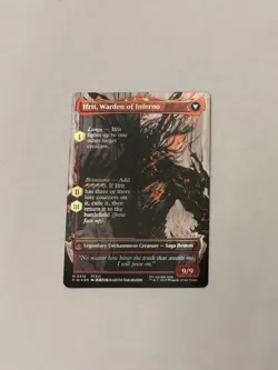 Clive Ifrit's Dominant Borderless Card #0318 Final Fantasy MTG Foil - Image 2