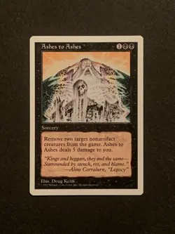 Magic: The Gathering Ashes to Ashes MTG Core Set 5th Edition 1997 - Image 1