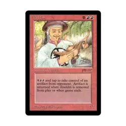 WOTC MtG Arabian Nights Aladdin (U2) Fair - Image 1