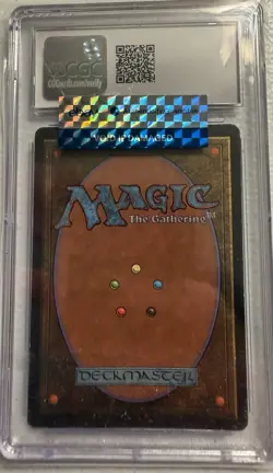 Volcanic Island Unlimited Edition CGC NM 7- MTG Dual Land - Image 2