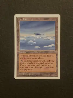 Magic: The Gathering Ice Floe MTG Core Set 5th Edition 1997 - Image 1