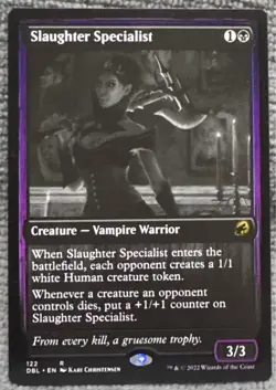 Slaughter Specialist Innistrad: Double Feature Regular 122 MTG - Image 1