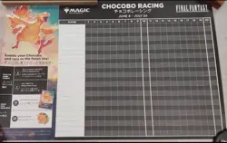 MTG Final Fantasy Set Chocobo Racing Poster - Image 1