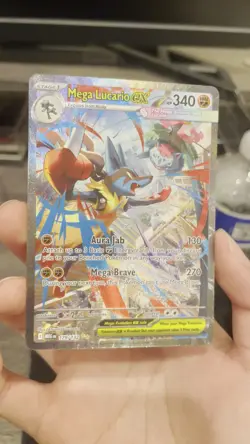 Pokemon Mega Evolutions Mega Lucario Ex SIR 179/132 NM/M Pack Fresh - Image 2