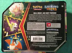 Pokemon TCG Shining Fates Tin - CRAMORANT V - Factory Sealed New - Image 4