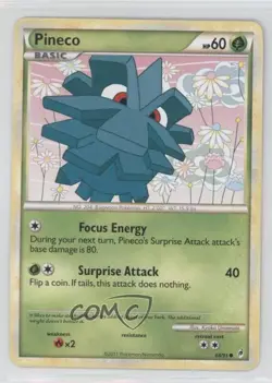 Pineco Pokemon HeartGold & SoulSilver Call of Legends #68 - Image 1