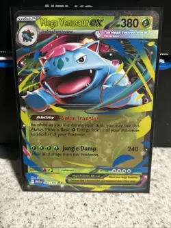 Mega Venusaur Ex 3/132 Mega Evolution MEG -Near Mint- Pokemon TCG - Image 1
