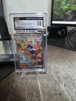 CGC 10 GRENINJA EX 214 TWILIGHT MASQUERADE SPECIAL ILLUSTRATION RARE POKEMON - Image 1