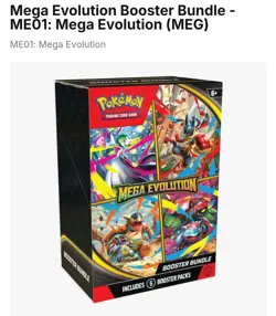 Pokemon TCG: Mega Evolution Booster Bundle Box! New Sealed English - Image 1