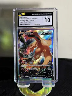 2024 Pokemon S. Chinese All-Stars Mei Charizard V CGC 10 Alt Art Brilliant Stars - Image 1