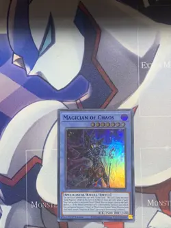 Magician of Chaos (Blue) - LDS3-EN089 - Ultra Rare - 1st Edition - NM - Yugioh! - Image 1