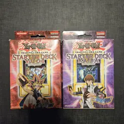 YuGiOh Yugi And Kaiba Evolution 1st Edition Starter Deck Missing Holos Nm Cards - Image 1
