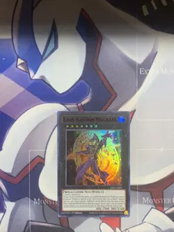 Yugioh Ebon Illusion Magician Red Ultra Rare LDS3-EN091 1st Ed Near Mint - Image 1
