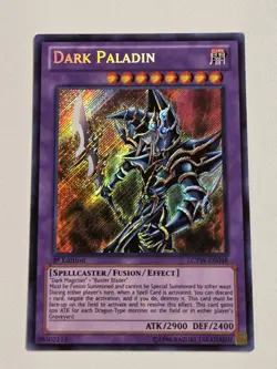 Dark Paladin LCYW-EN048 1st Edition Secret Rare Vintage Yugioh Card VLP/NM - Image 1