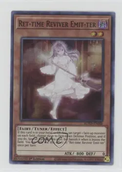 Ret-Time Reviver Emit-ter (SR) 1st Ed. YuGiOh Rise of the Duelist #ROTD-EN088 - Image 1
