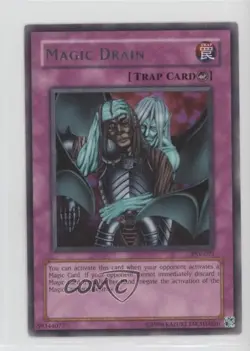 Magic Drain (R) Unlimited YuGiOh Pharaoh's Servant #PSV-071 2002 - Image 1