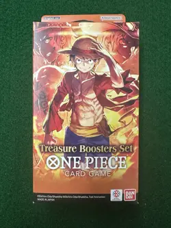 Brand New Sealed One Piece Treasure Boosters Set English Card Game - Image 1