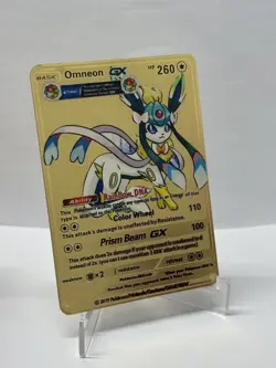 OmneonGX HP260 Metal Pokemon Card-Collectible Gift Display - Image 1