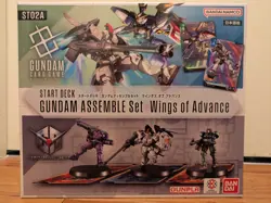 NEW Gundam Card Game Starter Deck Wings of Advance Gundam Assemble Set US SELLER - Image 1