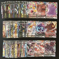 100 ex V Vmax RR RRR Holo Full Arts Lot Set Pokemon Japanese Cards T762 - Image 1