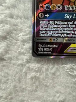 Moltres Zapdos Articuno GX Tag Team SM210 Pokemon Card Black Star Promo NM - Image 2