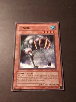 Yu-Gi-Oh! Fenrir Common Card IOC-020 LP - Image 1