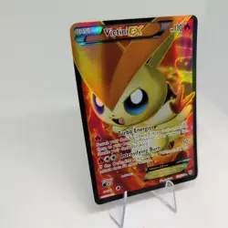 Pokemon TCG Victini EX Full Art Ultra Rare Holo Card 131/135 Plasma Storm - Image 2