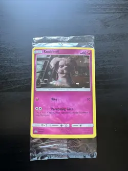 SEALED Snubbull SM200 Detective Pikachu Promo GameStop Exclusive Pokemon Card - Image 1