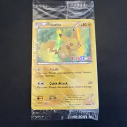 2016 Pokemon Pikachu TCG Stamped Holo Promo Card 26/83 Toys R US Sealed NM - Image 1