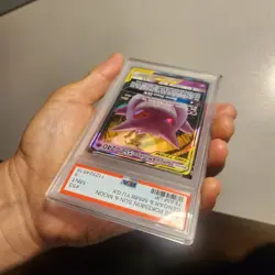 2019 Pokemon Sun and Moon Team Up Gengar Mimikyu GX Card 53/181 PSA 9 Mint - Image 4
