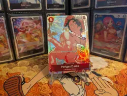 Portgas.D.Ace (Gift Collection 2023) P-028 One Piece Promotion Cards Foil - Image 1