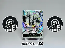 Monkey D Luffy English Parallel ST21-001 card One Piece CCG - Image 1